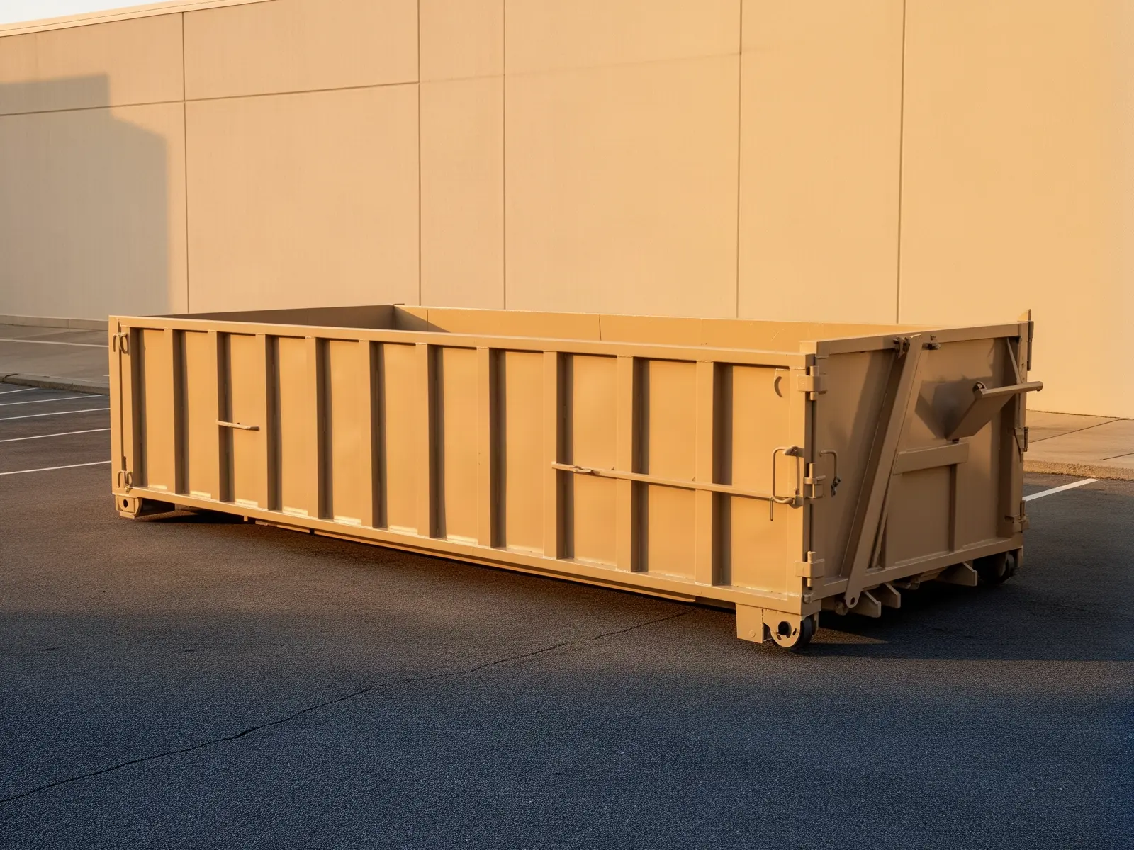 Roll-off dumpster from Big Ted's Dumpster Rental in Bethesda, MD